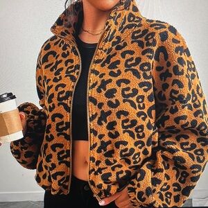 Leopard Print Women's Jacket